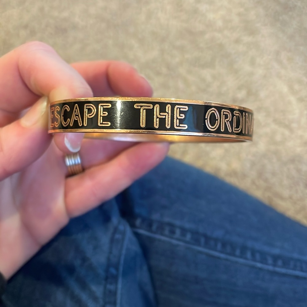 Escape the ordinary kate spade bangle